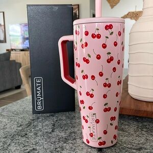 Brumate x Krista Horton 40oz Era- Limited Edition Cherry/Cherries 🍒